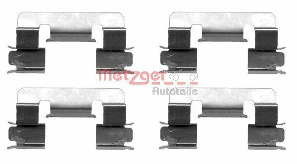 Metzger 109-1293 Zubehörsatz, Scheibenbremsbelag-0