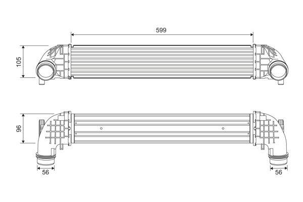 Valeo 818698 Ladeluftkühler-0