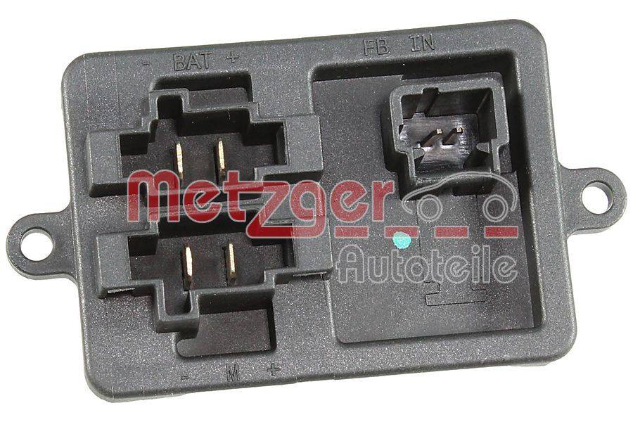 Metzger 0917698 Widerstand, Innenraumgebläse