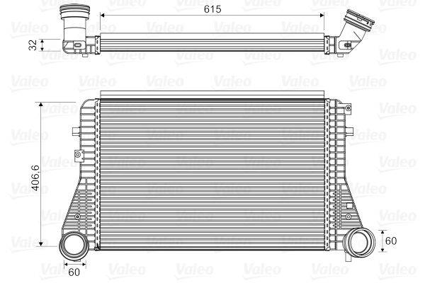 Valeo 818795 Ladeluftkühler-0