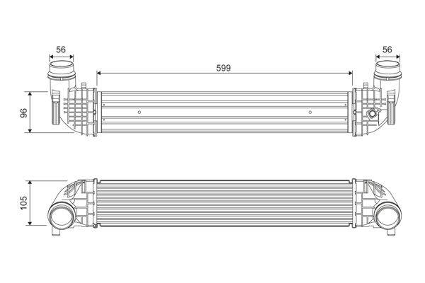 Valeo 818690 Ladeluftkühler