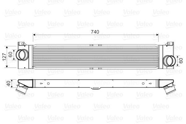 Valeo 818586 Ladeluftkühler-0