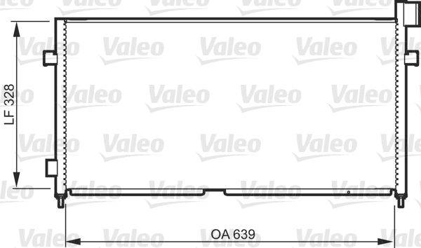 Valeo 818984 Kondensator, Klimaanlage