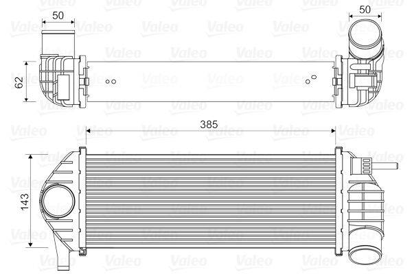 Valeo 818584 Ladeluftkühler