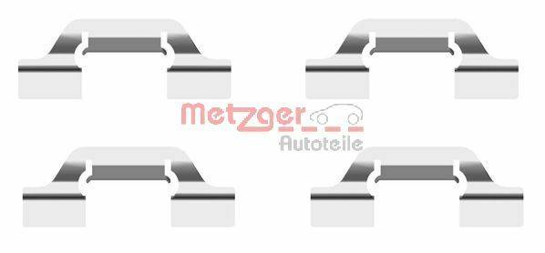 Metzger 109-1685 Zubehörsatz, Scheibenbremsbelag-0