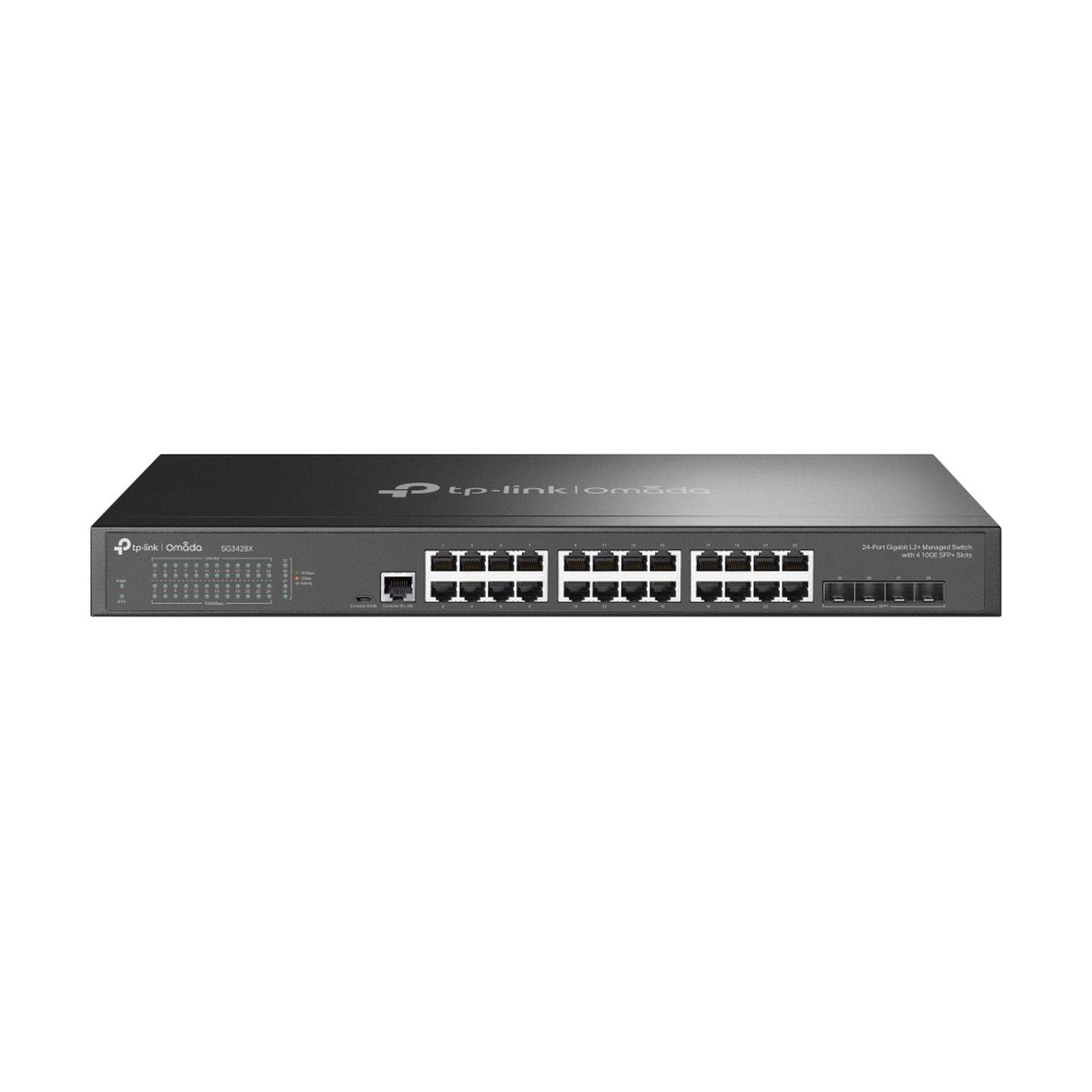24-PORT GIGABIT MANAGED SWITCH WITH 4 10GE SFP+ SLOTS-0