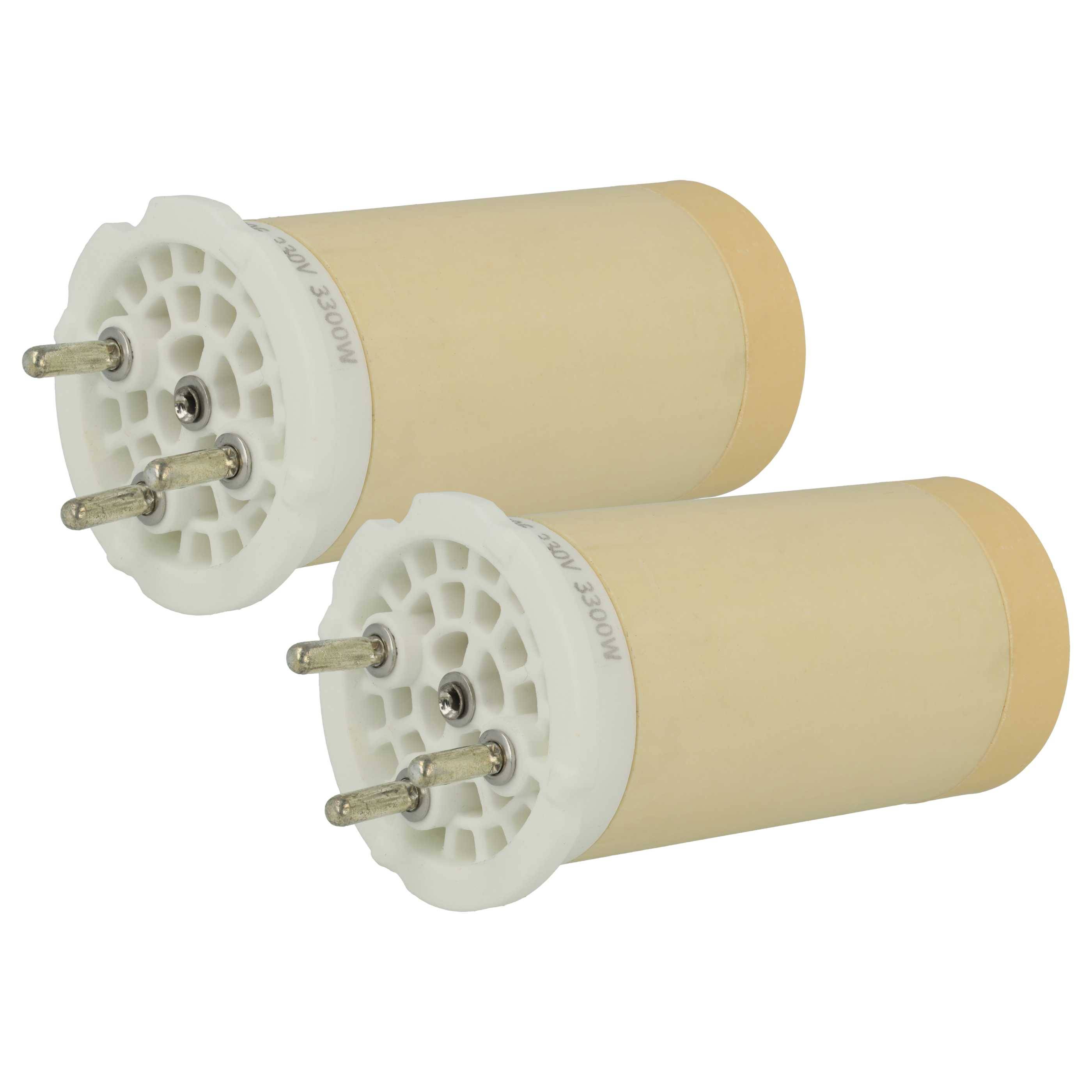 vhbw 2x Heizelement Ersatz für Leister 145.606 für Heißluftschweißpistole | 3300 W, Keramik Heizkern, 4,4 x 9,2 cm-0