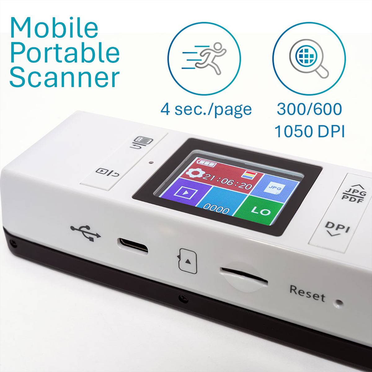 IRIScan Book 7 Handheld-Scanner, Dokumenten- und Buchscanner-1