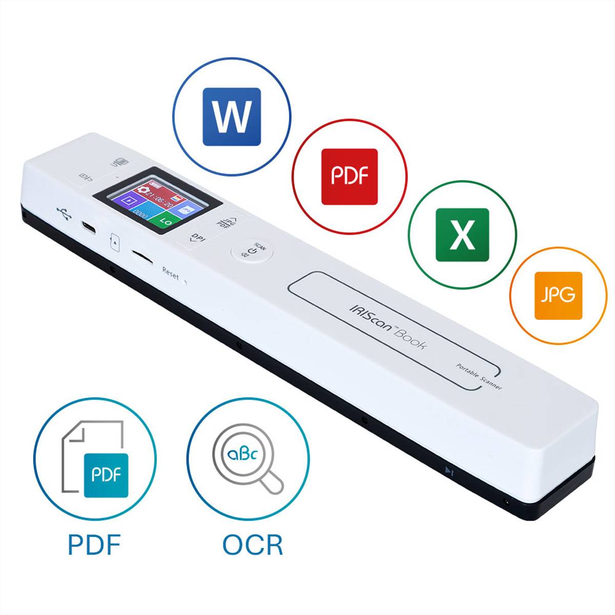 IRIScan Book 7 Handheld-Scanner, Dokumenten- und Buchscanner-2