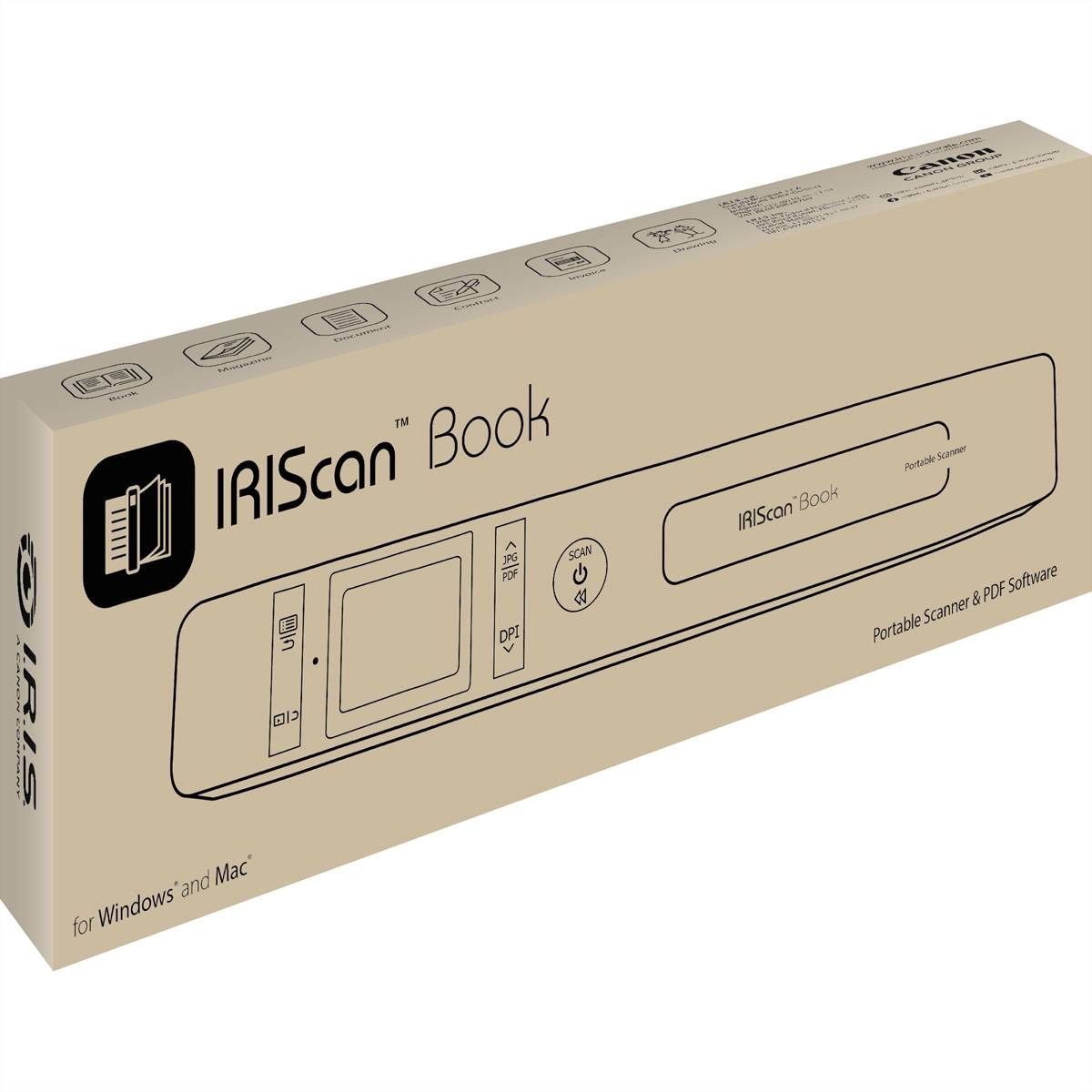 IRIScan Book 7 Handheld-Scanner, Dokumenten- und Buchscanner-3