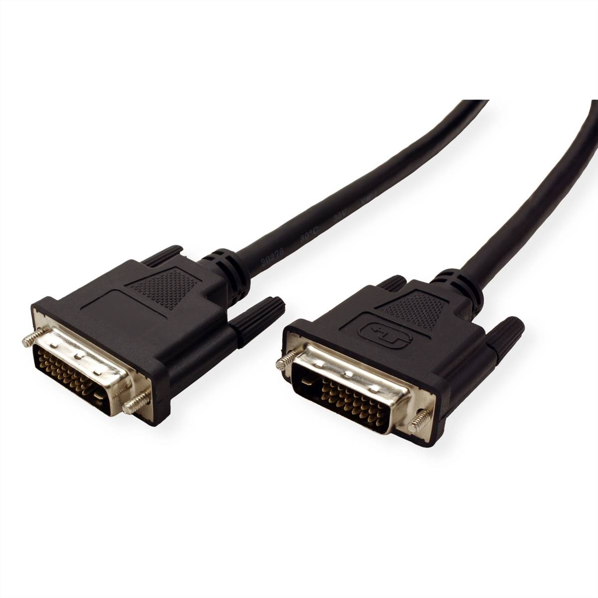 STANDARD Monitorkabel DVI, DVI ST-ST, (24+1) dual link, 3 m Kabel Telefon- und WLAN-Kabel-1