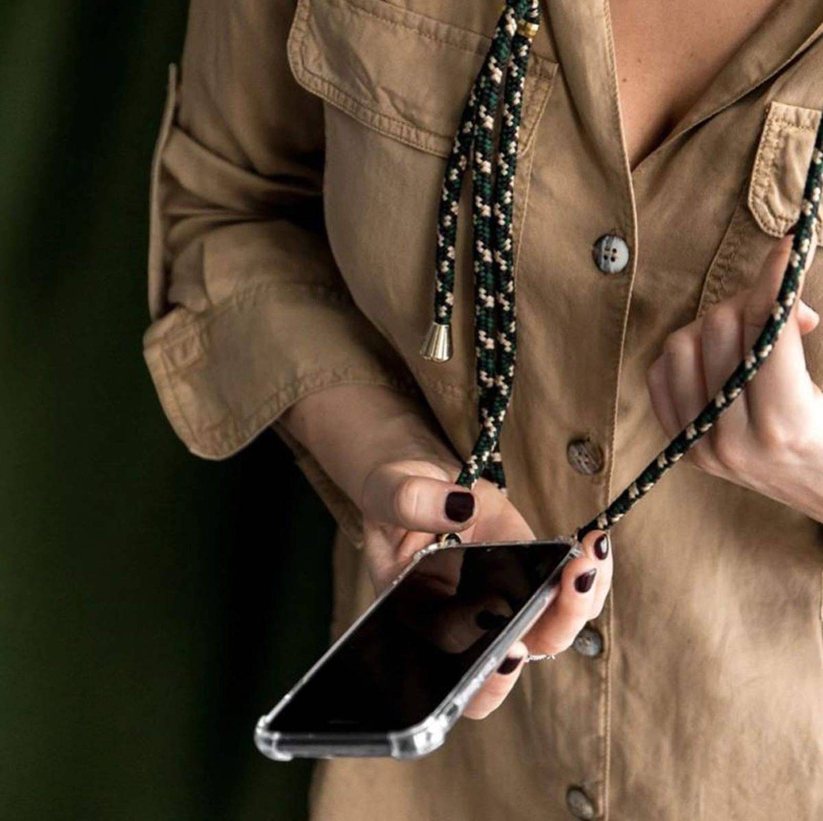 Umhängehülle für Samsung Galaxy S20 6.2 Zoll längenverstellbar Slim Case Cover Outdoor Handyhülle aus TPU zum Umhängen-3