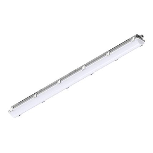 SLV WATERPROOF P - Feuchtraumleuchte (100.000 h Lebensdauer | 4.434 / 8.123 lm Lichtstrom | 26 W | CCT Switch) - grau-1