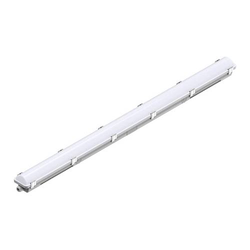 SLV WATERPROOF P - Feuchtraumleuchte (100.000 h Lebensdauer | 4.434 / 8.123 lm Lichtstrom | 26 W | CCT Switch) - grau-0