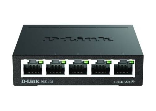 D-Link DGS-105/E 5-Port Layer2 Gigabit Switch-0