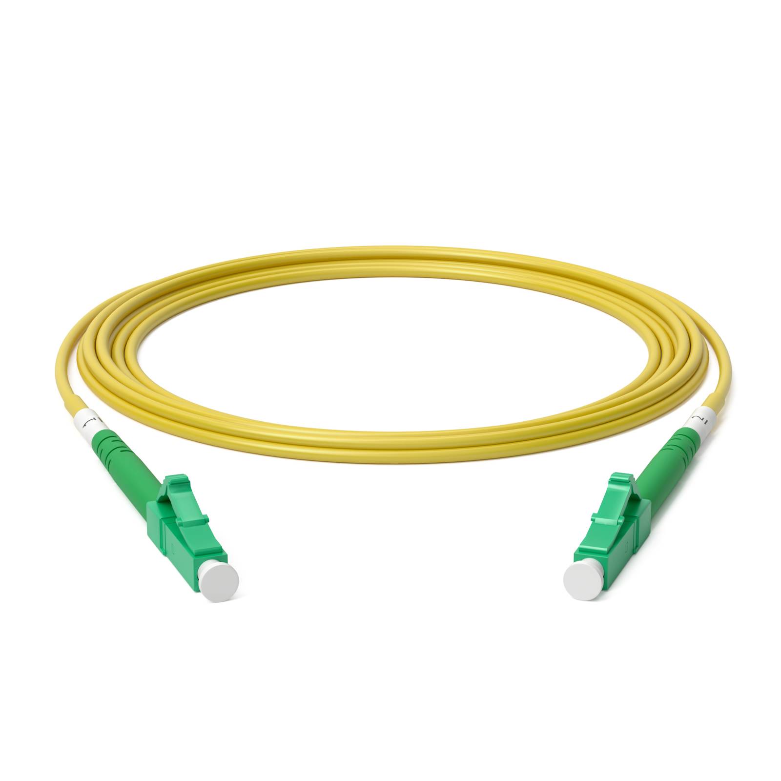 hb-digital Glasfaser Patchkabel Simplex 1m LC/APC-LC/APC, G.657.A2-1
