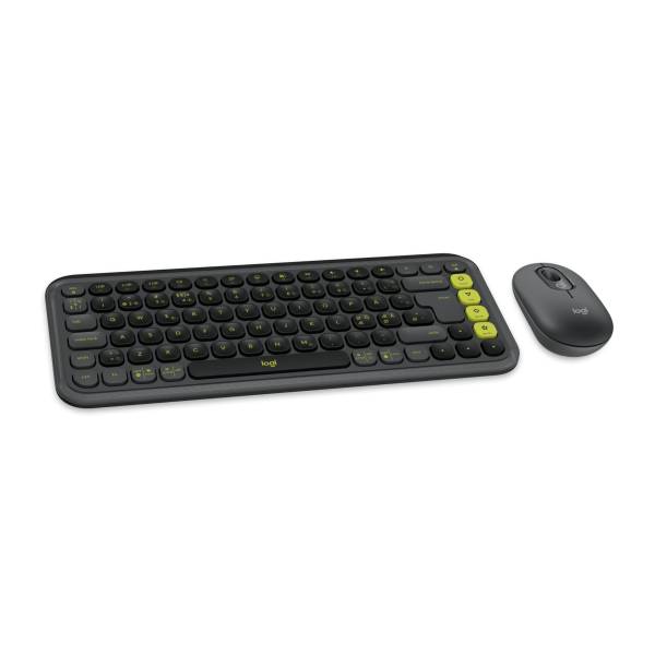 LOGI POP ICON COMBO - GRAPHITE (PAN) Eingabe / Ausgabe Mäuse & Tastaturen Tastatur-Maus-Sets-1