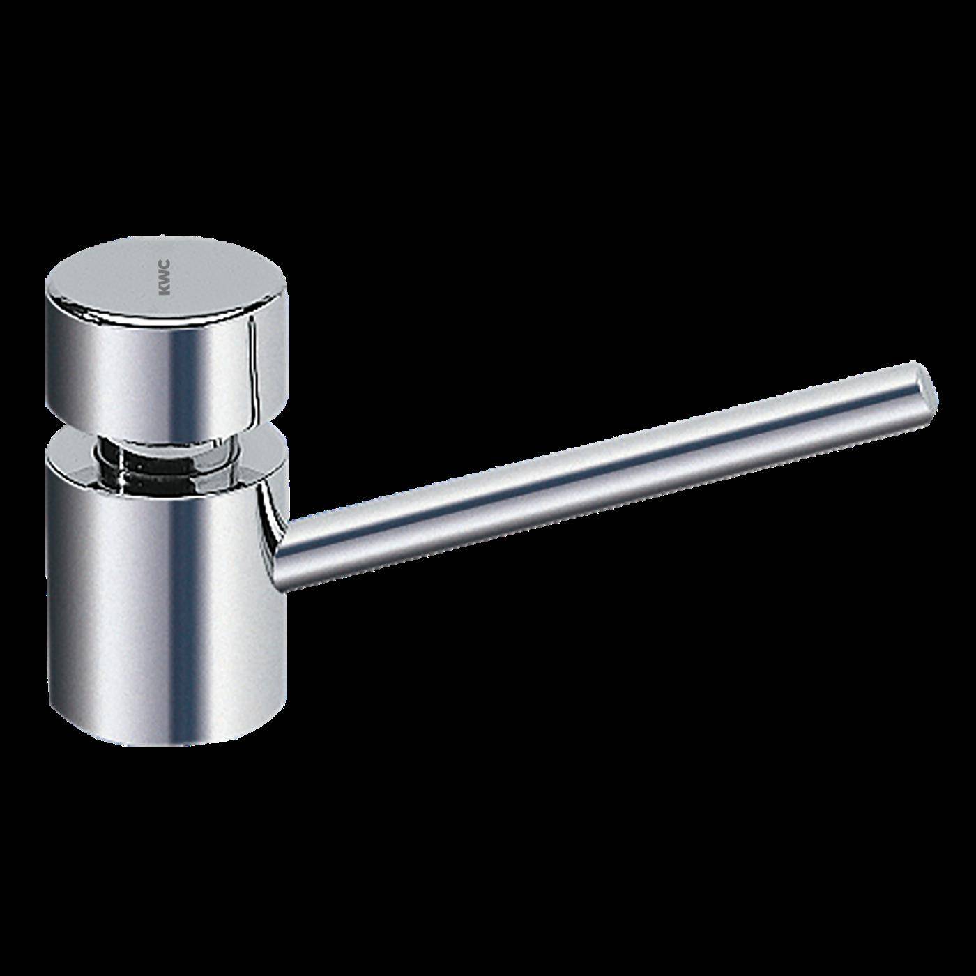 KWC Seifenspender für. Waschtischeinbau, 1 L-flasche, Ausladung 140 mm-0