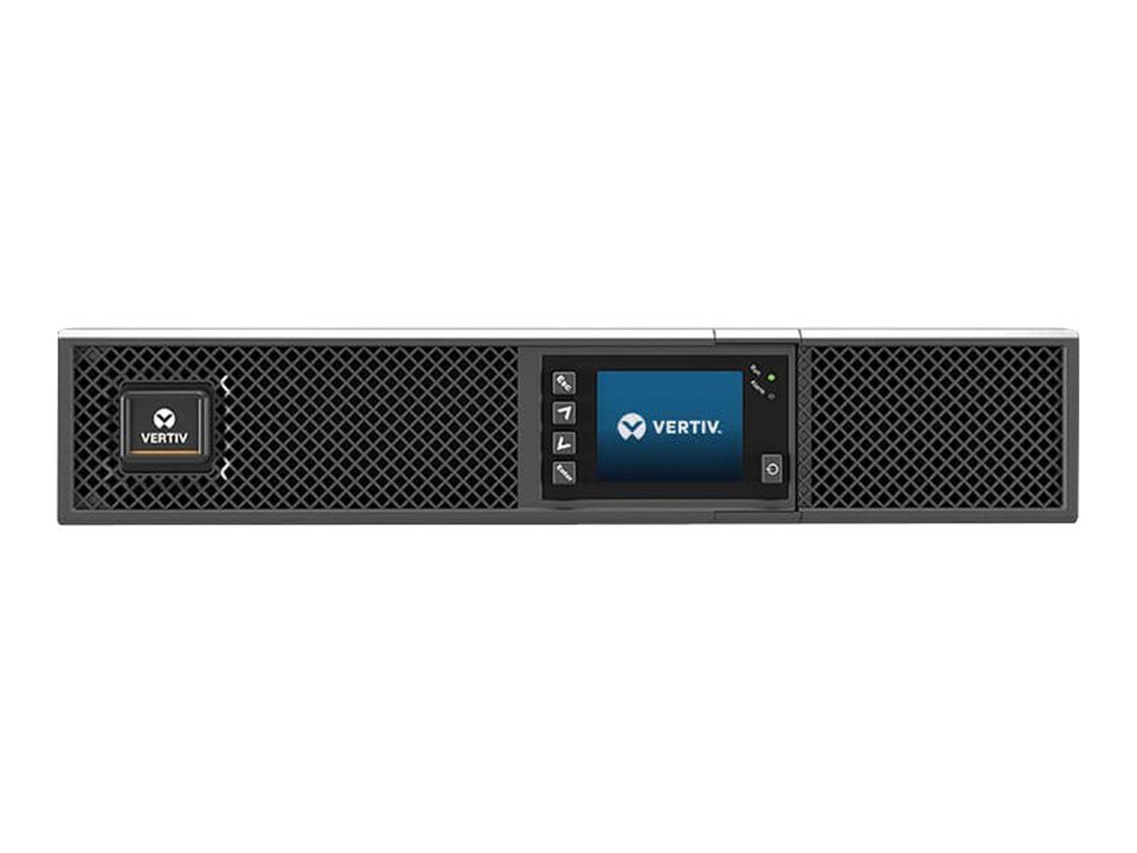 Vertiv Liebert GXT5 USV Rack einbaufähig Wechselstrom 230 V 1500 Watt VA 2U-2
