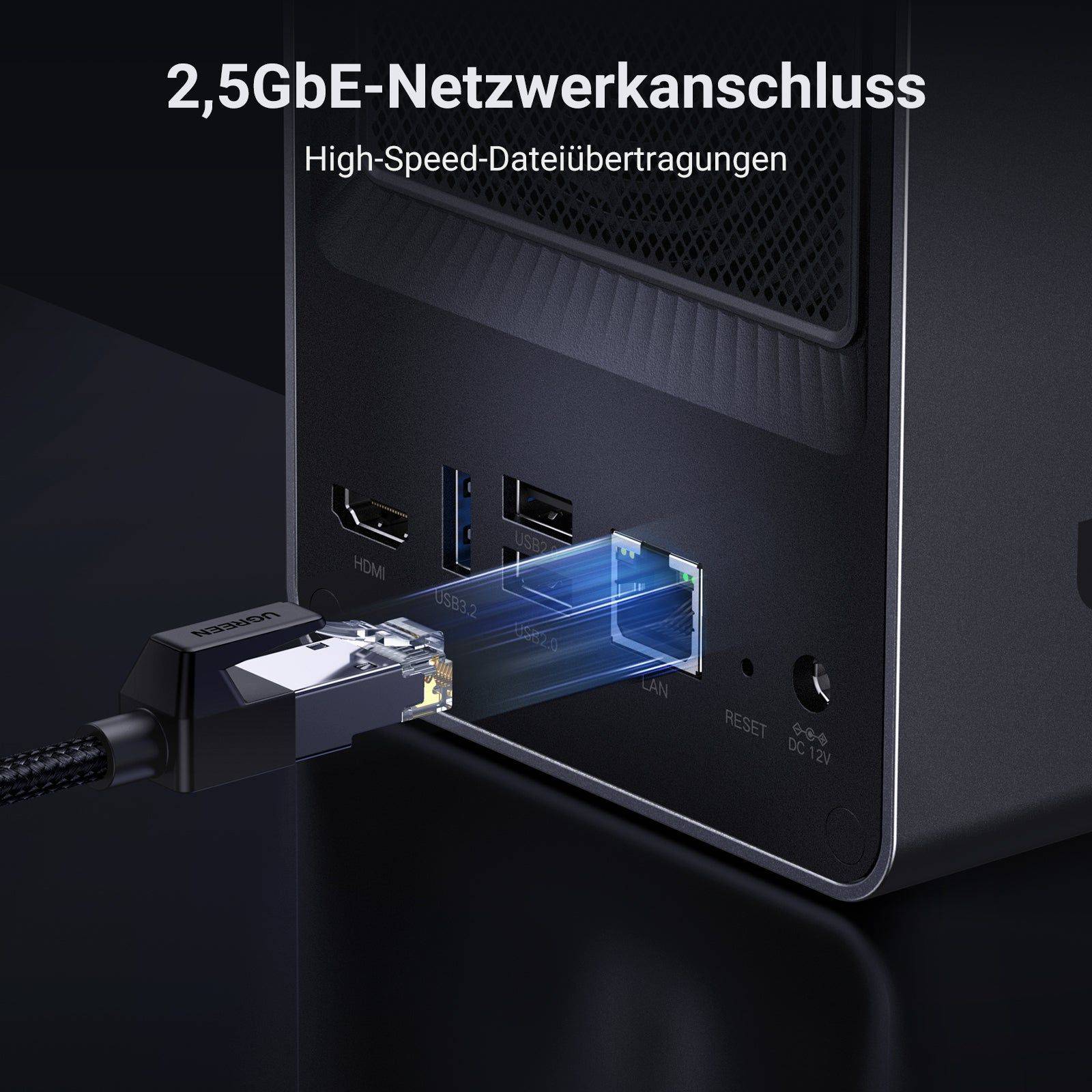 UGREEN NASync DXP2800 2 Einschübe NAS-Server Leergehäuse (25369)-3