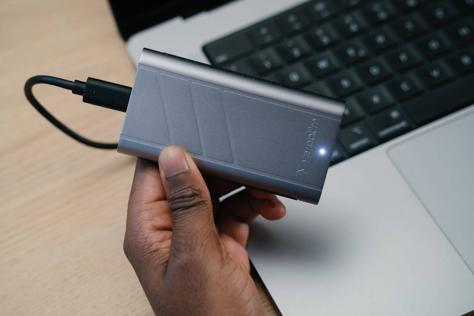 Verbatim TurboMetal - SSD - 1 TB - extern (tragbar)-3