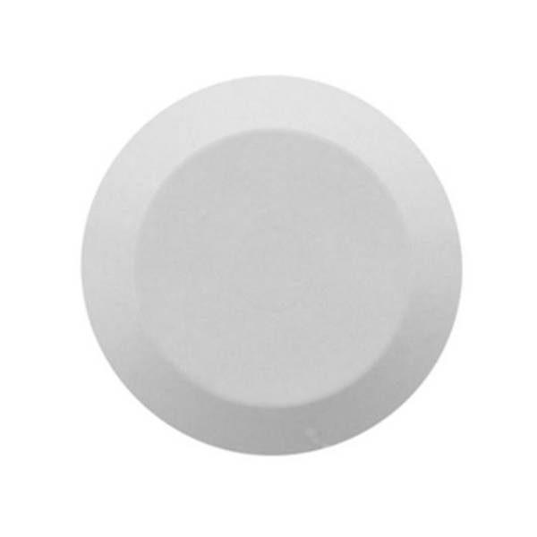 Taktiles Bodenleitsystem, Aufmerksamkeitsnoppen weiß, Kunststoff, d = 35 mm, 100 Stk/VE