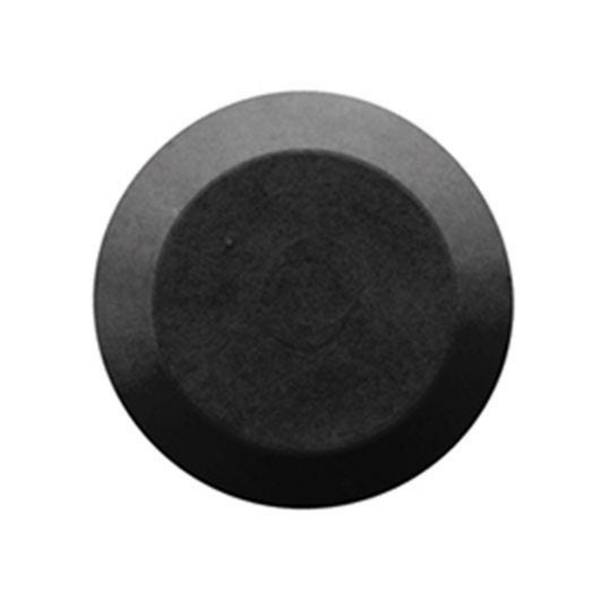Taktiles Bodenleitsystem, Aufmerksamkeitsnoppen schwarz, Kunststoff, d = 35 mm, 100 Stk/VE