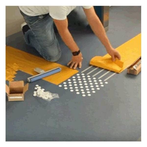 Taktiles Bodenleitsystem, Express-Verlegeschablone für Streifen 35 x 295 mm