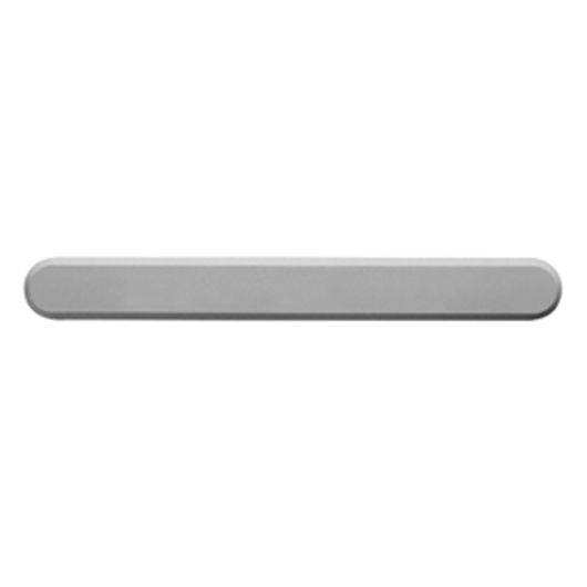 Taktiles Bodenleitsystem, Leitstreifen, Rippe grau, Kunststoff, 35 x 295 mm, 50 Stk/VE-0