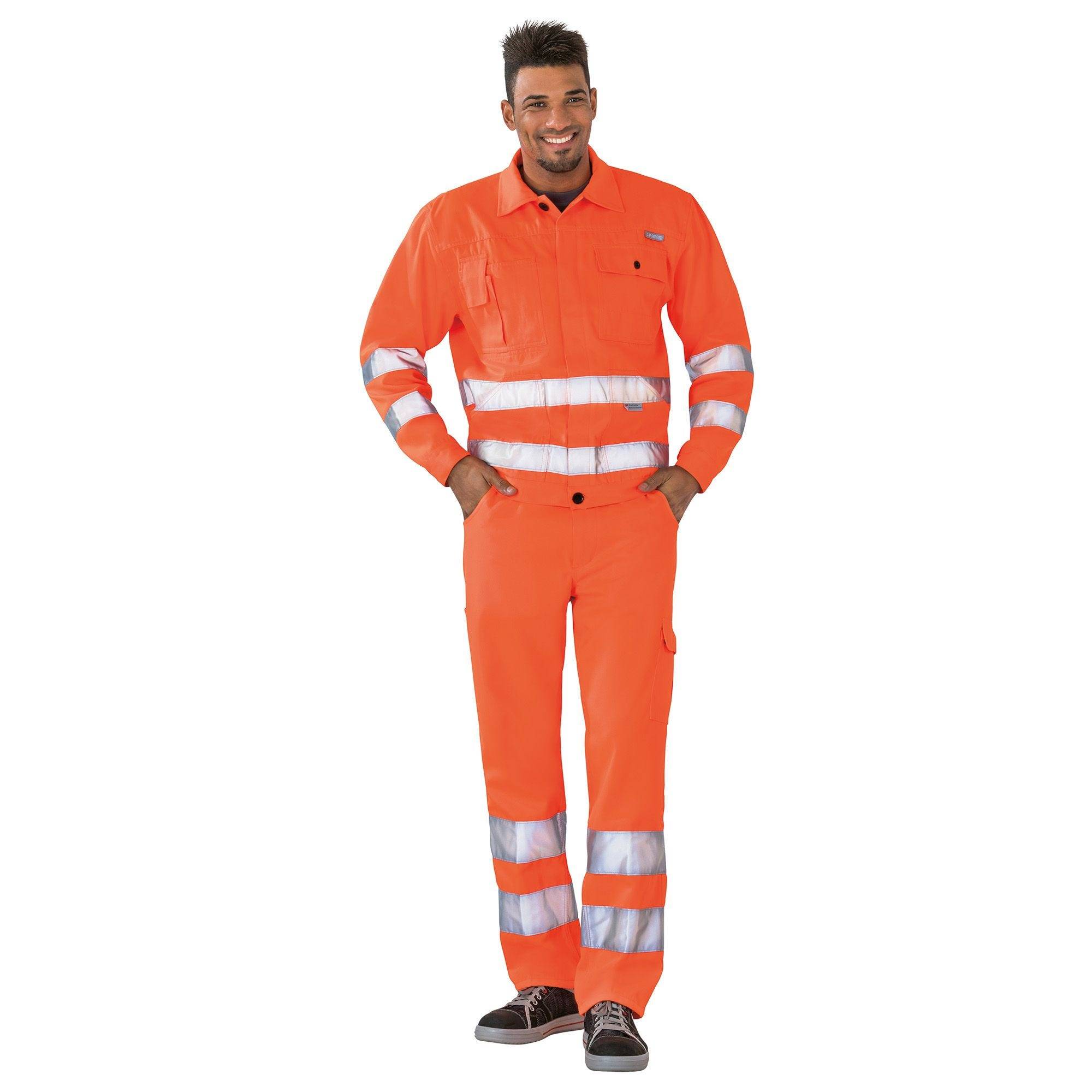 Warnschutz-Bundjacke Planam, 2001, uni orange, Größe 62-4