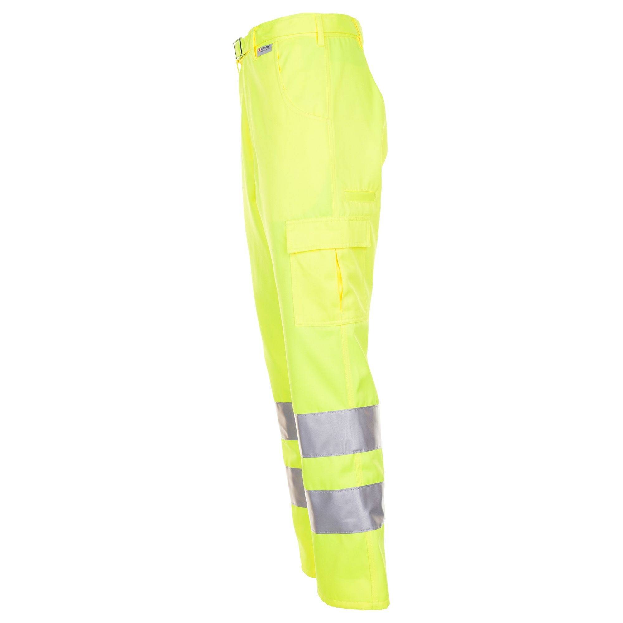 Planam Warnschutz-Bundhose, 2012, uni gelb, Größe 102-1