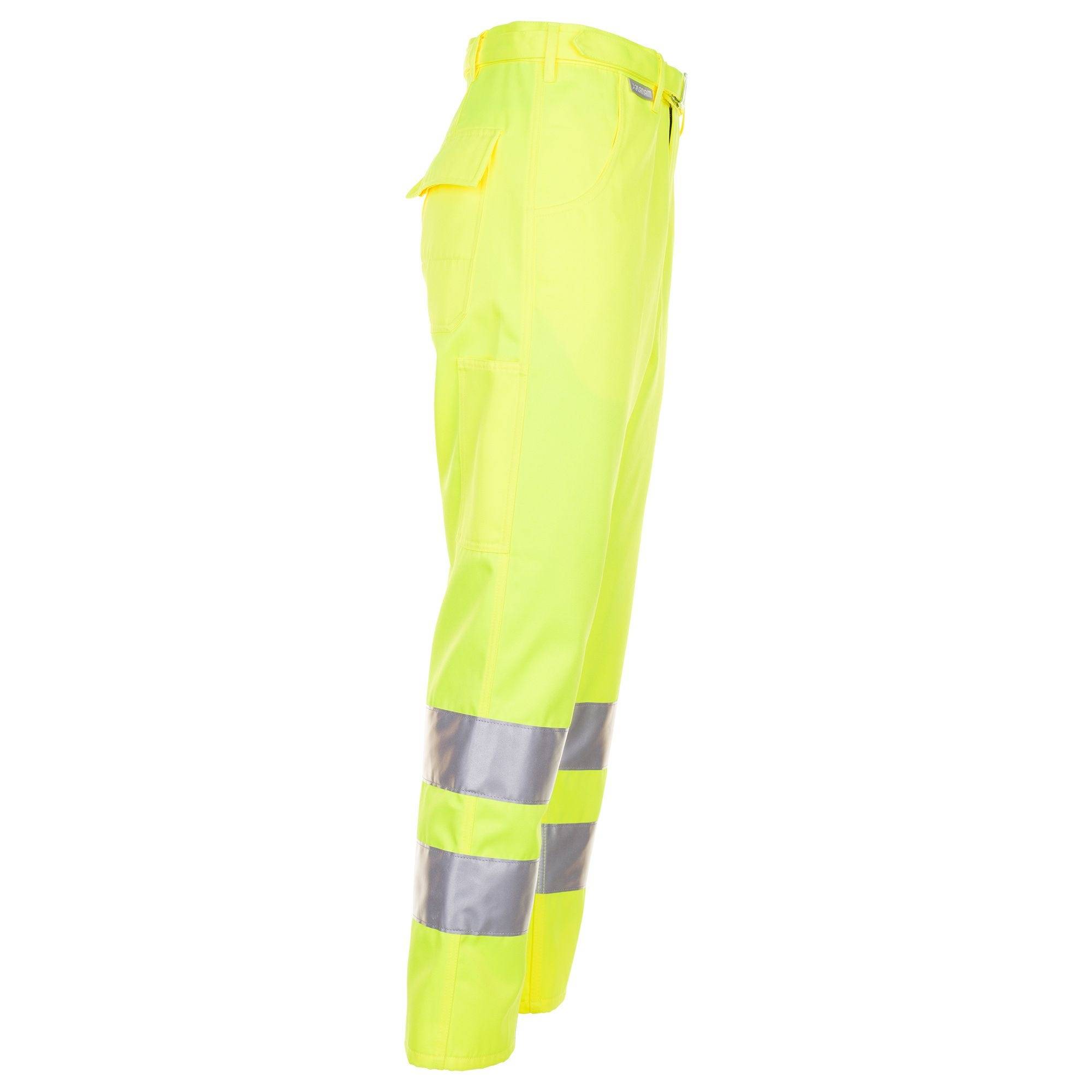 Planam Warnschutz-Bundhose, 2012, uni gelb, Größe 102-2