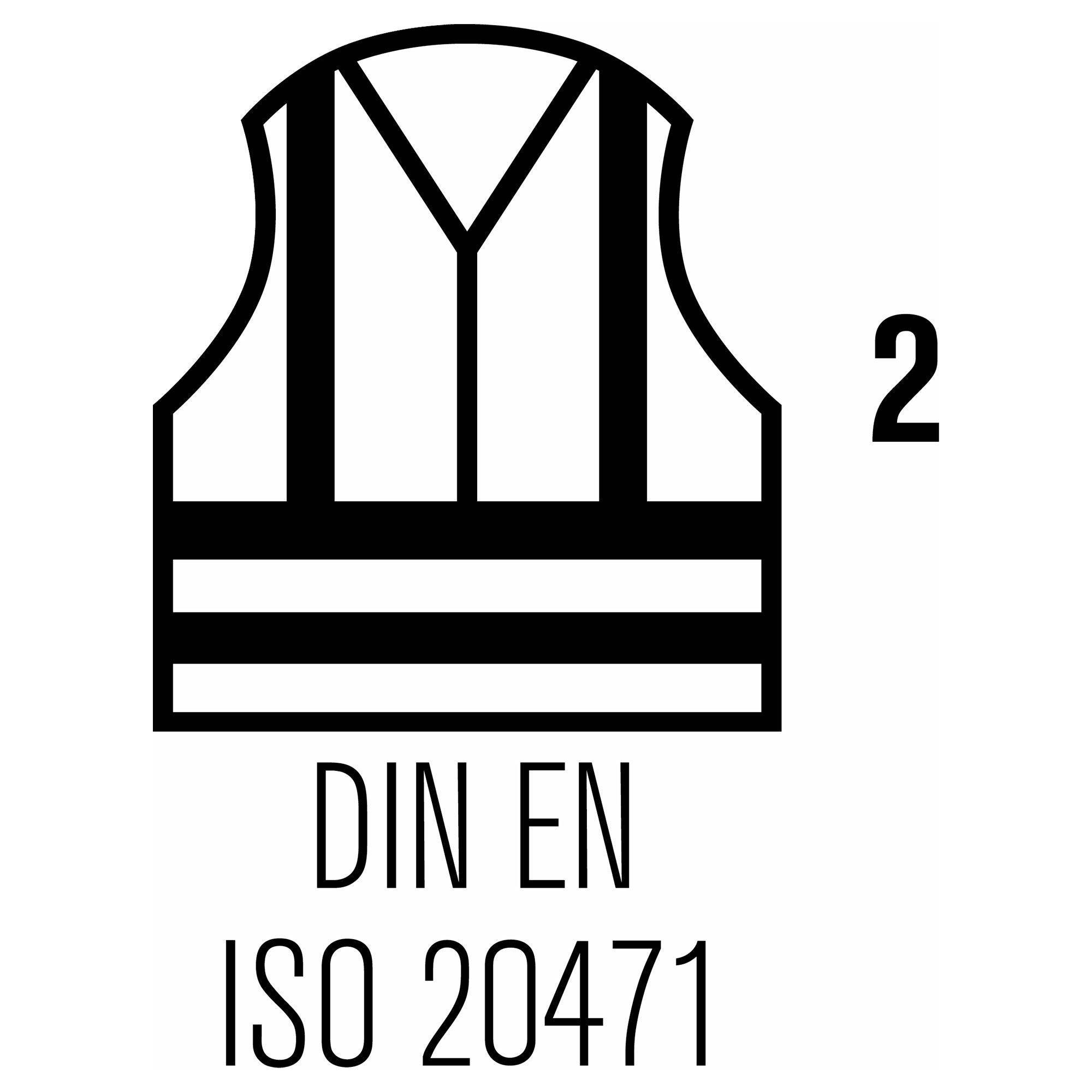 Planam Warnschutz-Bundhose, 2012, uni gelb, Größe 102-4
