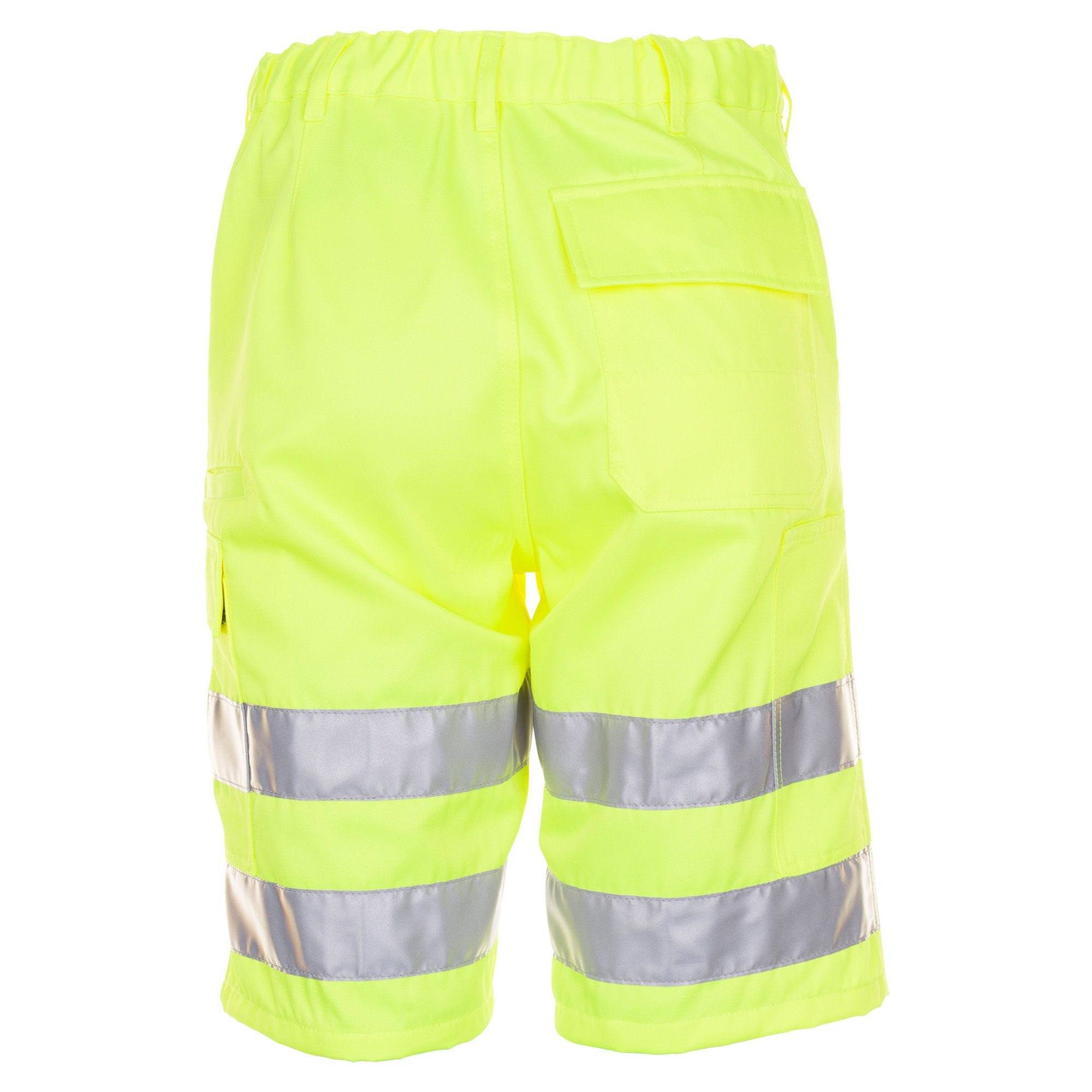 Planam Warnschutz-Shorts, 2014, uni gelb, Größe S-3