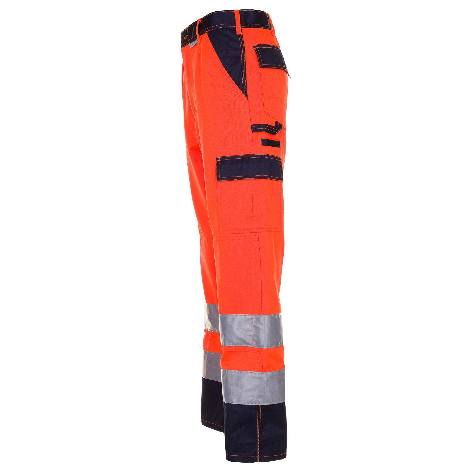 Planam Warnschutz-Bundhose, 2016, orange/marine, Größe 50-1