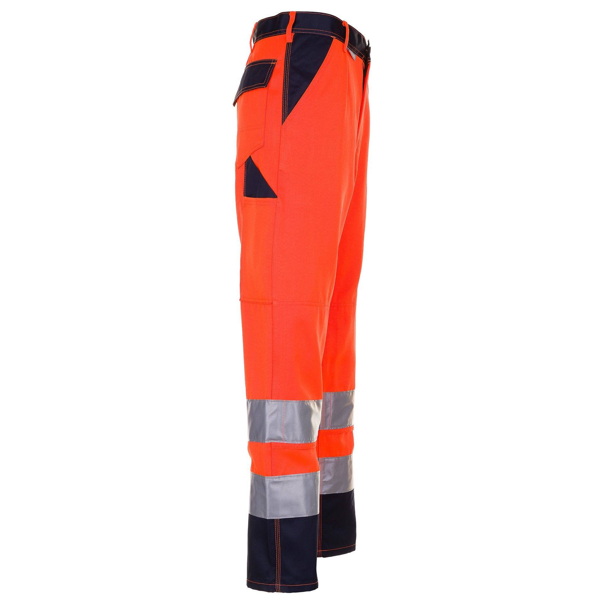 Planam Warnschutz-Bundhose, 2016, orange/marine, Größe 50-2