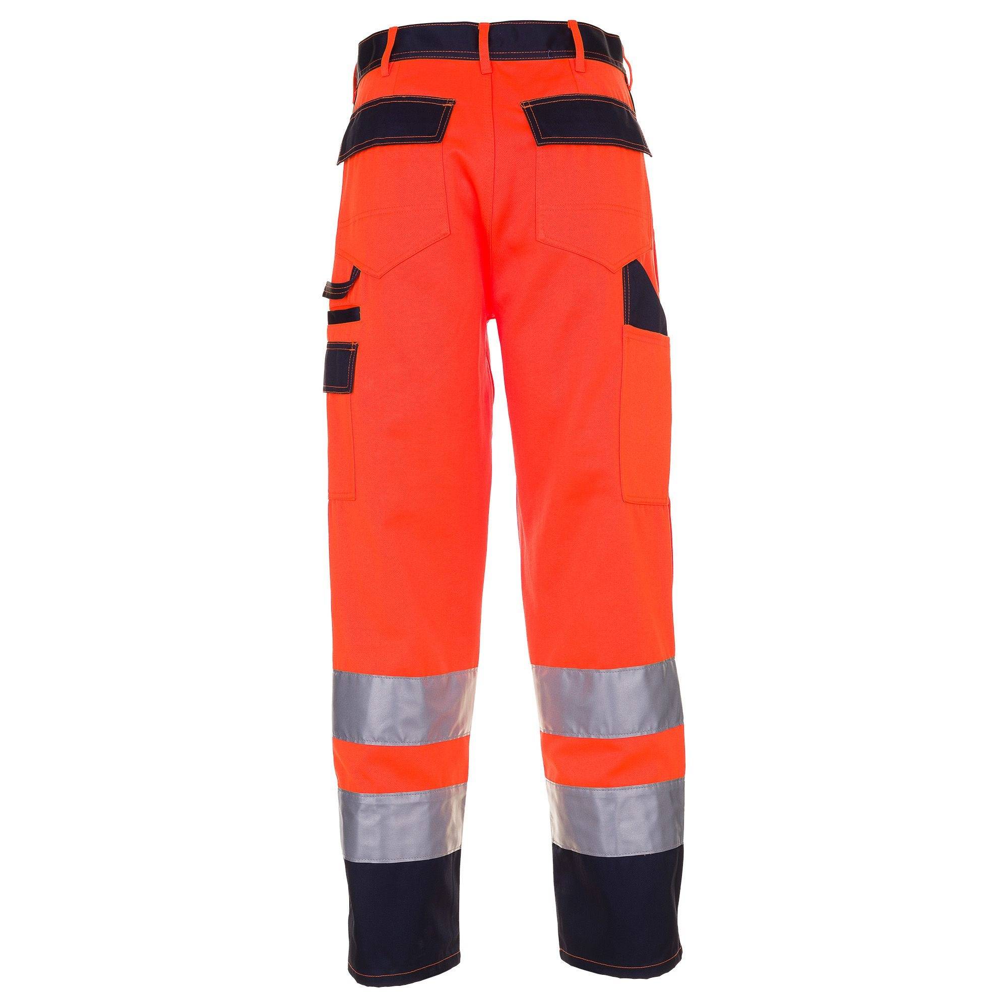 Planam Warnschutz-Bundhose, 2016, orange/marine, Größe 50-3
