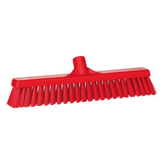 Vikan Besen, 410mm, weich/hart, rot-2