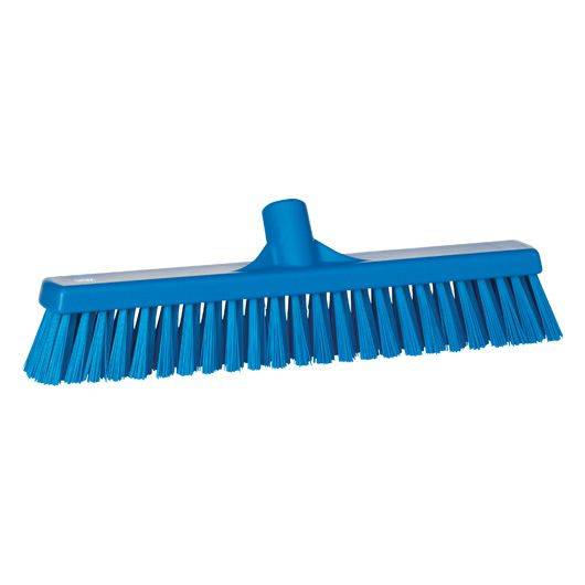 Vikan Besen, 410mm, weich/hart, blau-2