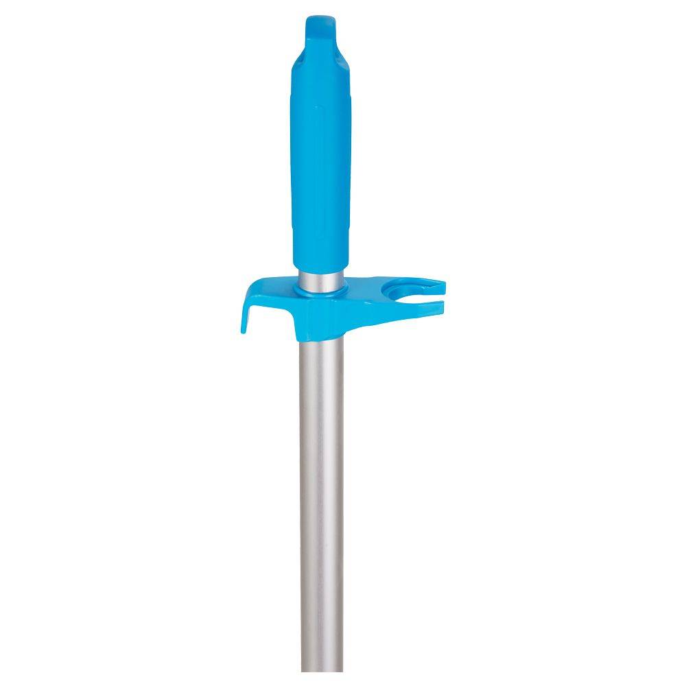 Vikan Kehrschaufelset geschlossen mit Besen, 350mm ,medium, blau-3