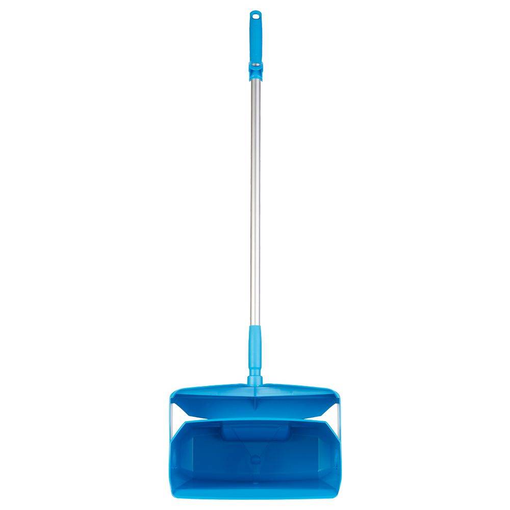 Vikan Kehrschaufelset geschlossen mit Besen, 350mm ,medium, blau-4