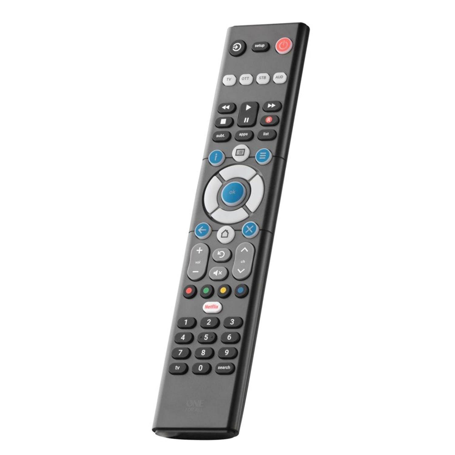 One for All Essence 4in1 Universalfernbedienung URC 1241 URC1241-0