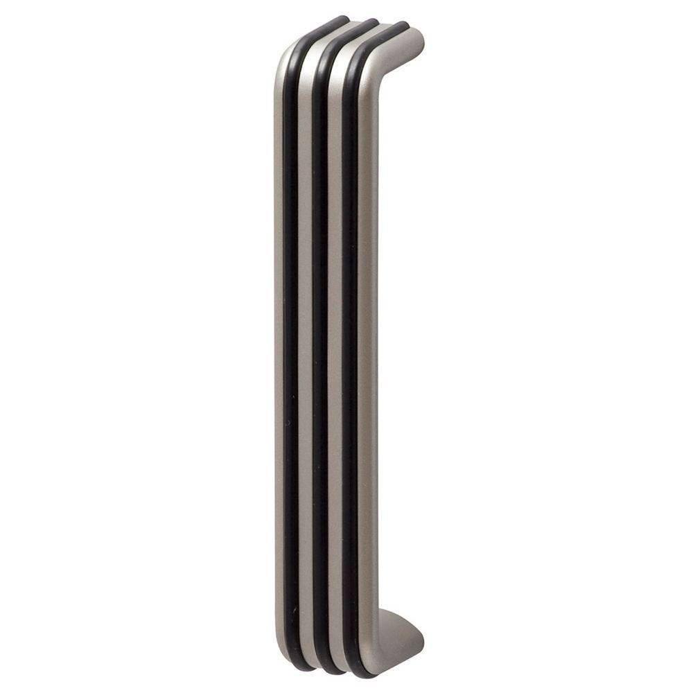 Hammerbacher Rollladenschrank Securoline, 2 OH, 120 x 40 x 74,8 cm, nussbaum/silber-2
