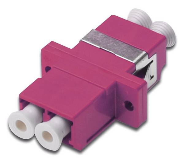 Digitus LWL Kupplung, Duplex, LC auf LC, MM OM4 DN-96019-2