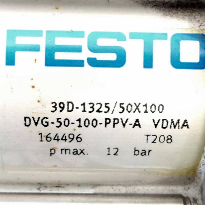 FESTO Pneumatikzylinder 164496 (DVG-50-100-PPV-A)-1