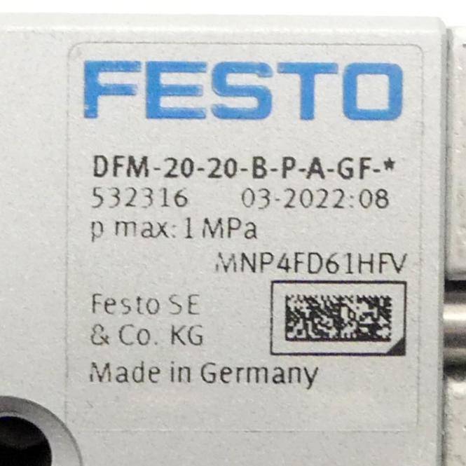 FESTO Führungszylinder 532316 (DFM-20-20-B-P-A-GF-)-1