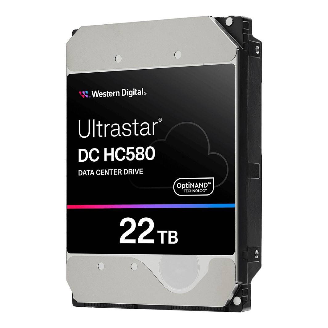 WD Ultrastar DC HC580 WUH722422ALE6L1 - Festplatte - verschlüsselt - 22 TB - intern - 3.5" (8.9 cm)-0