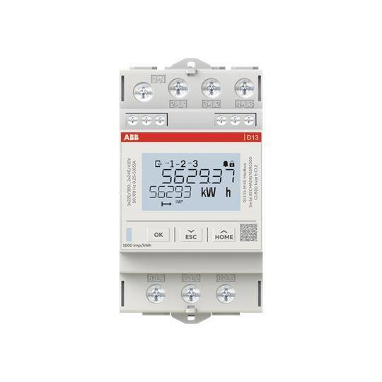 D13 15-M 65 MODBUS - Drehstromzähler 65 A, Modbus RTU, MID, 1 digitaler Eingang und Ausgang-0