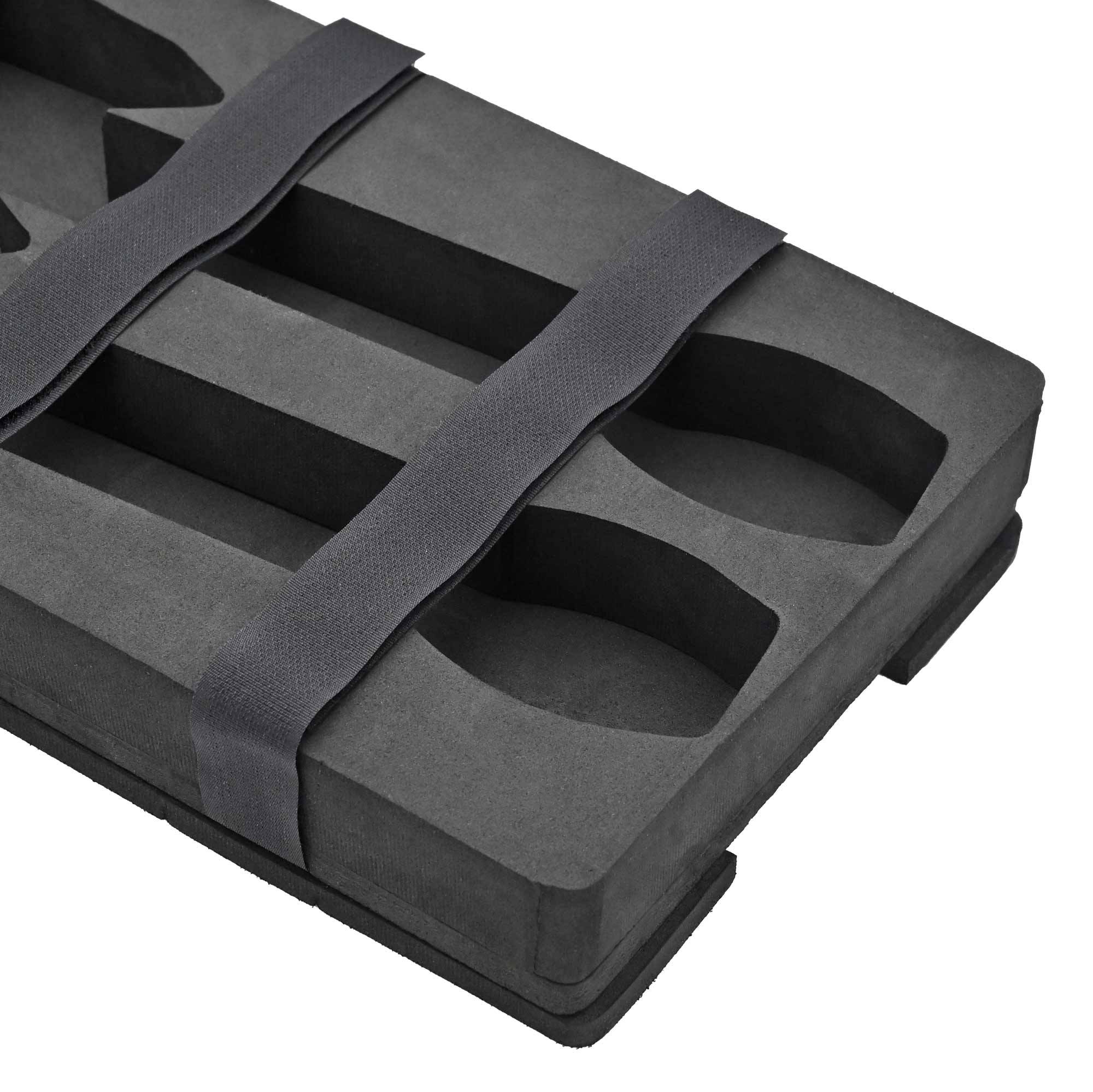 SINORA Funkmikrofoneinsatz für Deckel 4HE Rack-1