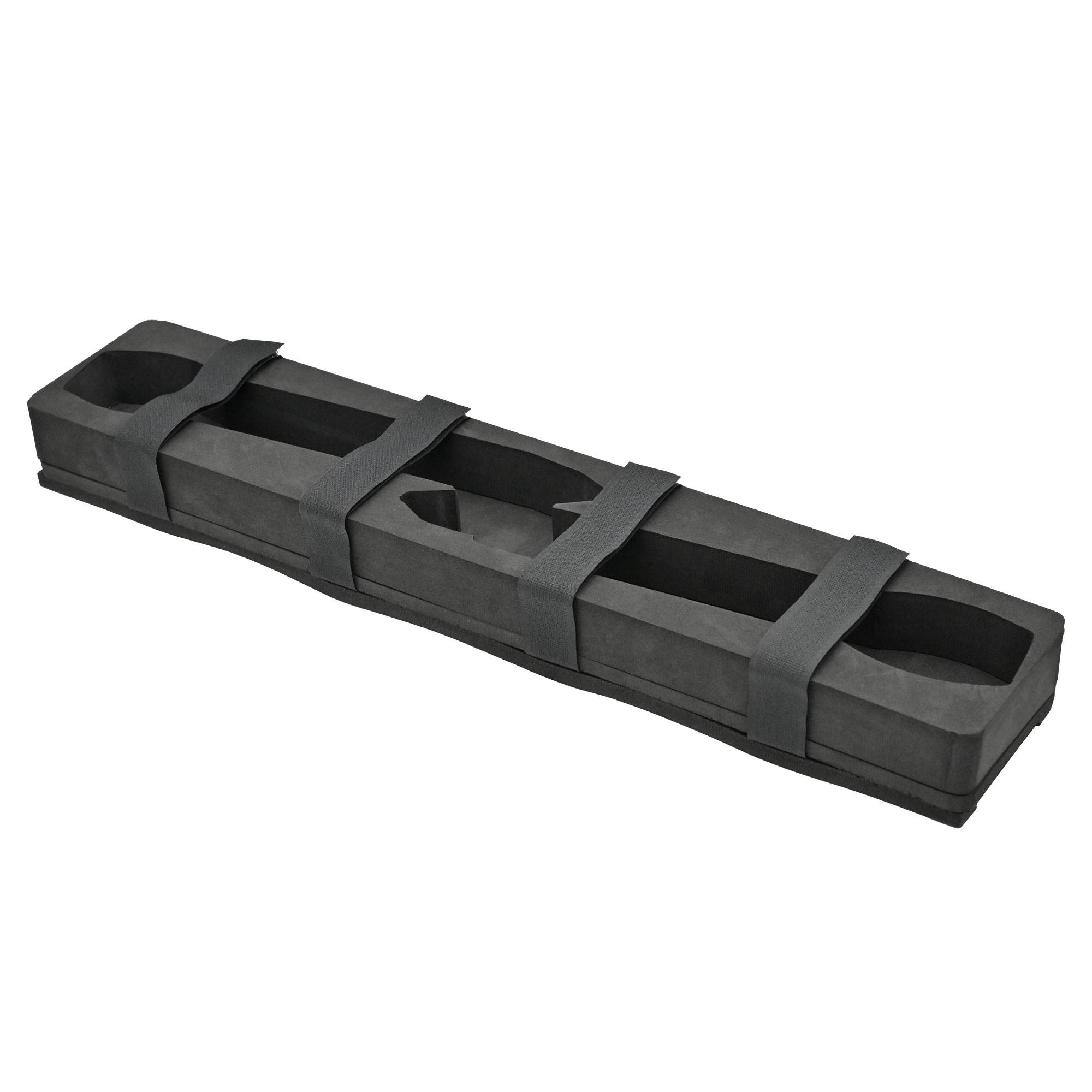 SINORA Funkmikrofoneinsatz für Deckel 2HE Rack-2